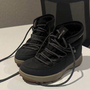 Columbia Black and Gray Outdoor Boots